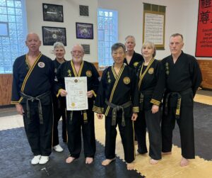 grandmaster baker 8 dan award